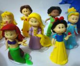 Princesas Disney - Topo de bolo