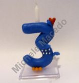 Galinha Pintadinha - vela personalizada