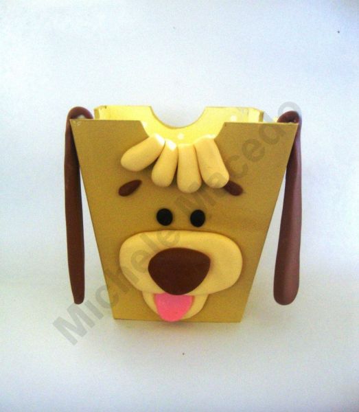Cachepot Cachorro da galinha pintadinha